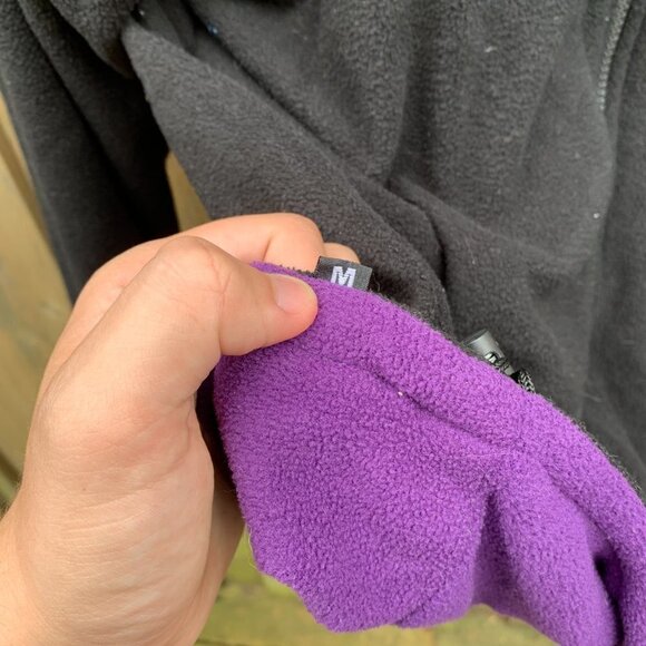 Vintage The North Face Reversible Sherpa Zip Up Jacket Medium - Picture 10 of 12